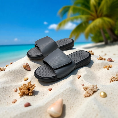 Men's Lightweight EVA Athletic Slippers with Massage Sole