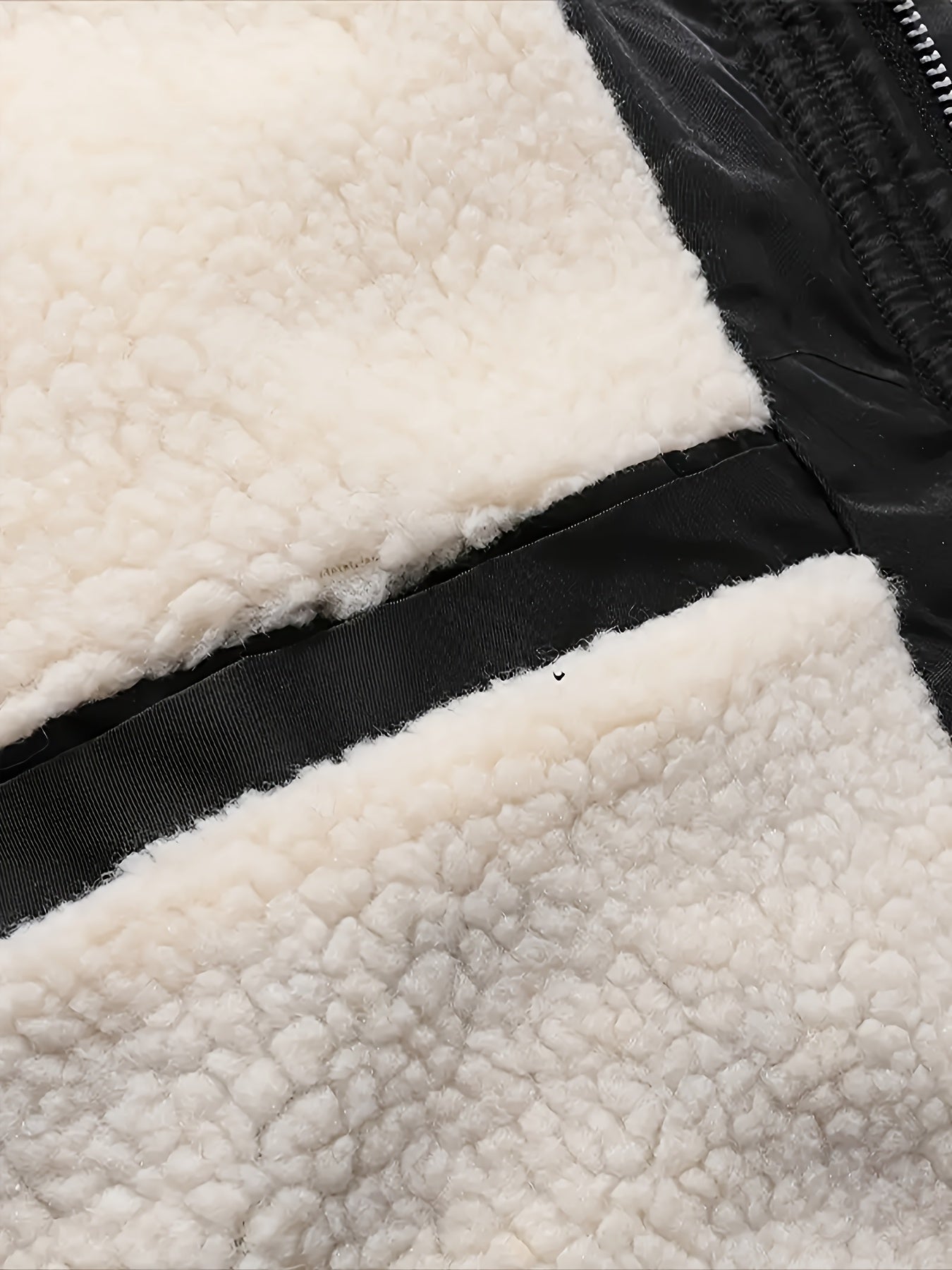 Men'S Heavyweight Winter Jacket with Detachable Hood & 3D Lettering - Full-Zip Windproof Coat, Multi-Pocket Design, Machine Washable