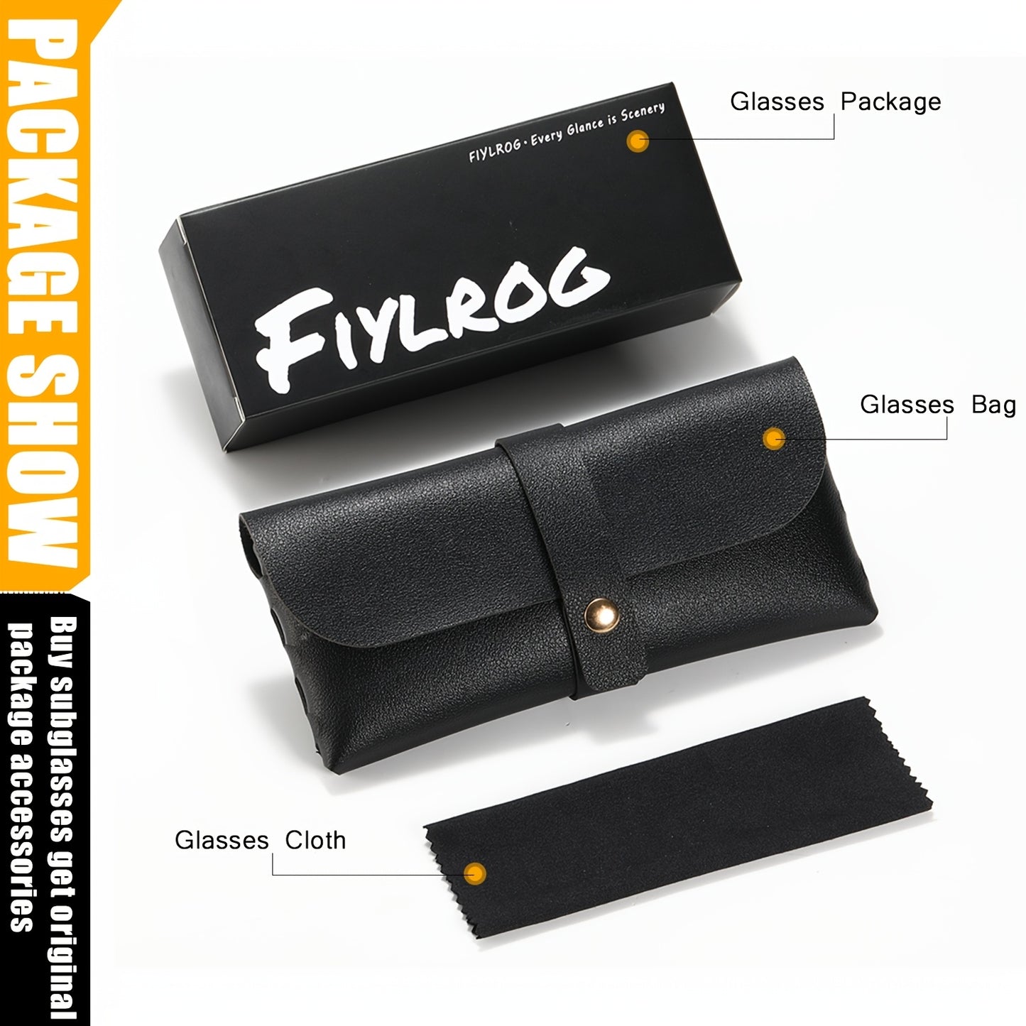 Unisex Frameless Square Vintage Sunglasses with UV400 Protection