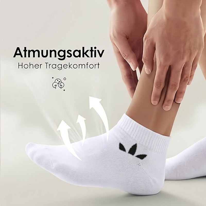 6 Pairs Unisex Breathable Lightweight Casual Sports Socks