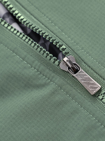 Men's Academic Jacket - Burgundy (Deep Red), Zip-Up Front Closure, Structured Non-Stretch Fabric, Zippered Pockets - Formal & Casual Outerwear for Office, Events, Everyday - Easy-Care Coat, Dressy Jacket, Houndstooth Pattern