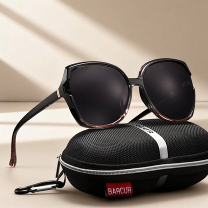 Oversized Gradient Polarized Sunglasses for Men & Women