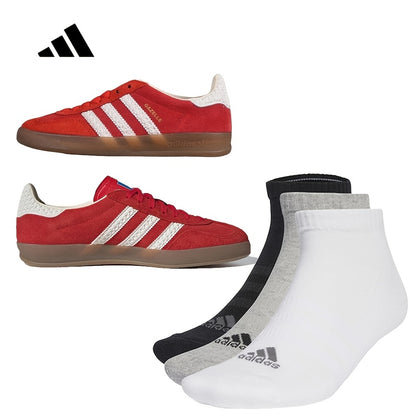 Adidas Gazelle Indoor Low-Top Sports Shoes with Ankle Socks