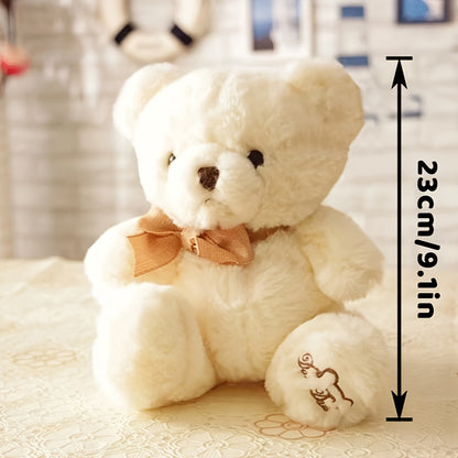 FLUFIHOOD Kawaii Huggable Bear Plush - Realistic Soft Stuffed Animal with & Teddy Bear, Cuddly Gift for &, Bedside Decor for Christmas, Birthday, for Home - & Plushies