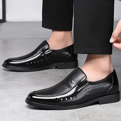 Men's Lightweight Breathable Slip-On Business Shoes