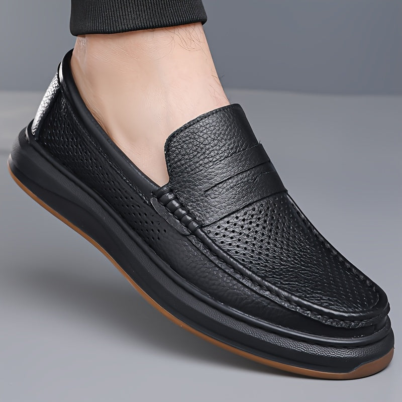 Men's Comfortable Business Casual Loafers with Non-Slip Sole