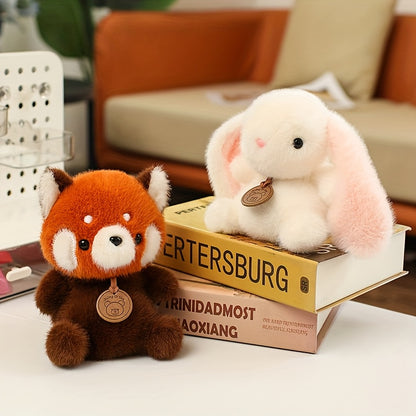Cute Animal Plush Toys Kawaii Cartoon Figure Soft Filling Doll Adorable Desk Companion Plush Toys Home Decor Holiday Halloween Christmas and Birthday Popular Gifts for Friends and Family