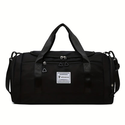 Men'S Large Capacity Gym & Travel Duffel Bag - Durable Oxford Fabric with Adjustable Shoulder Straps, Multiple Compartments, and Secure Zipper Closure for Gym, Short Trips, and Daily Use, Gym Bag, Secure Zipper Closure