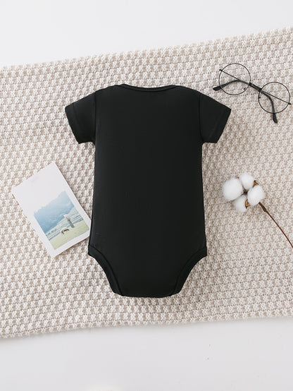Baby Boy Cotton Jumpsuit with Lion Print, Summer Casual