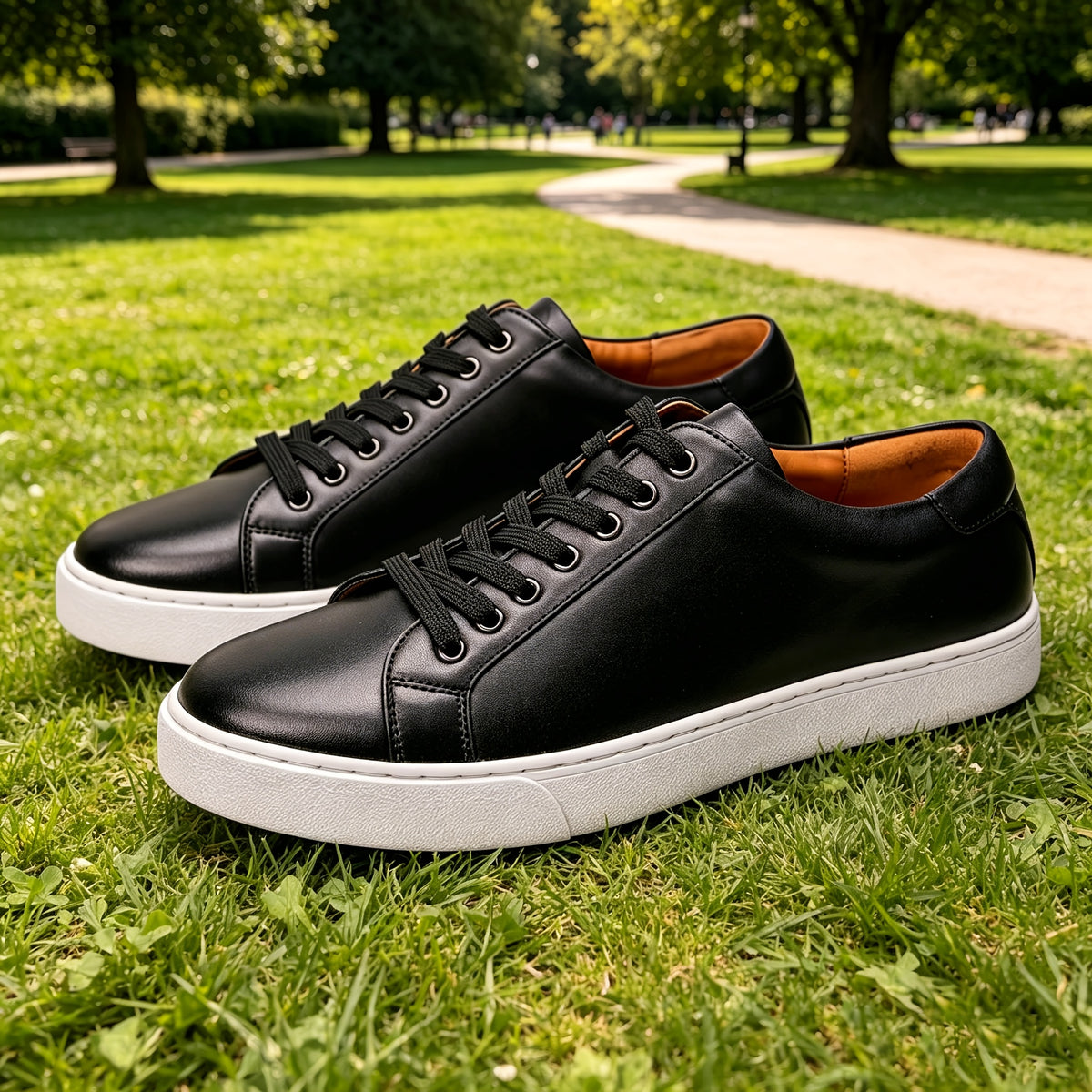 Plus Size Men's Casual Athletic Shoes with Rubber Non-Slip Sole