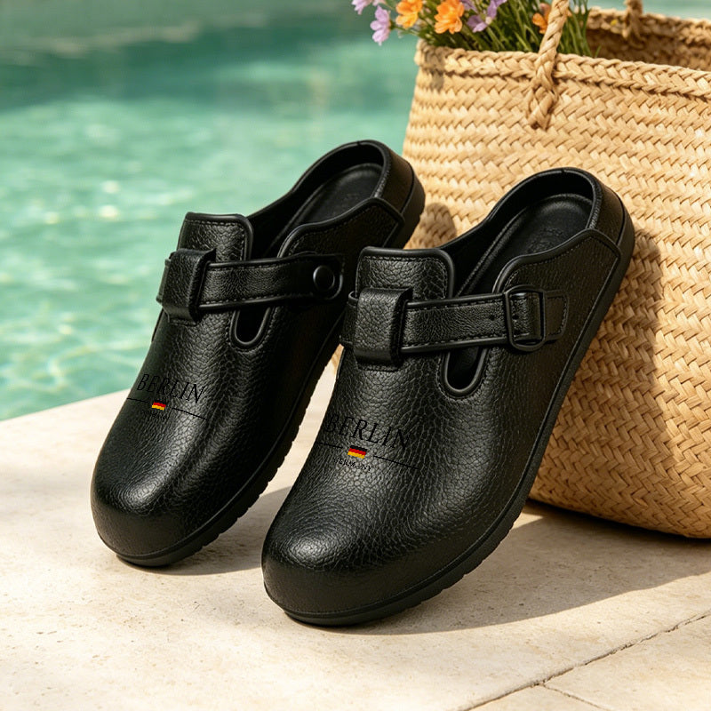 Unisex Lightweight EVA Slippers with Detachable Strap, Casual Style