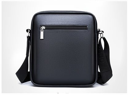 Men'S Stylish Brown Crossbody Bag with Adjustable Strap - Large Capacity, Multi-Compartment Design, Perfect for Commuting, Travel, and Everyday Use, Travel Bag
