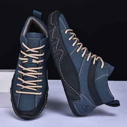 Men's Casual Ankle Boots Comfortable All-Season Walking Shoes