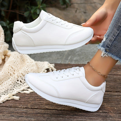 Women's Low-Top Sporty Sneakers with EVA Cushioned Sole