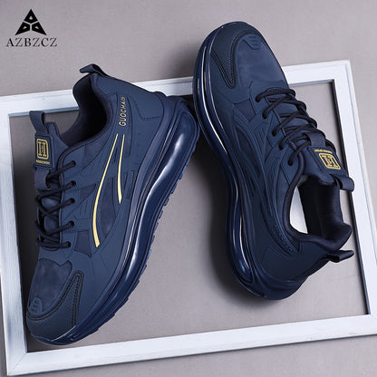 Men's Retro Low-Top Sneakers with Cushioned Air Sole