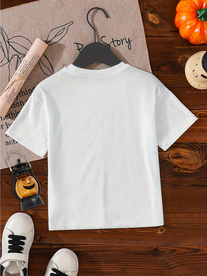Girls' 10th Birthday Short Sleeve Cotton T-Shirt Casual Style