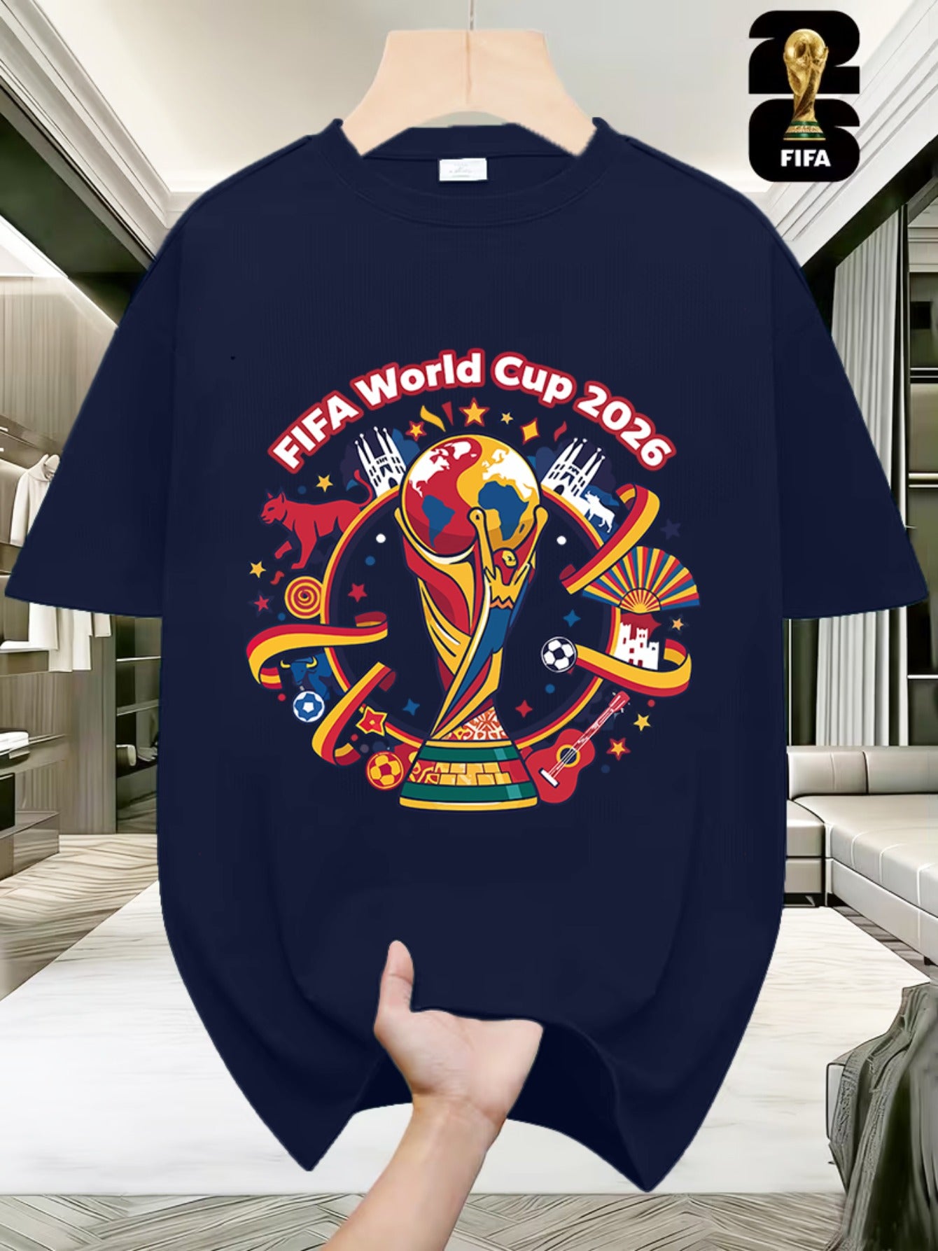 Men's 2026 FIFA World Cup USA-Canada-Mexico T-Shirt
