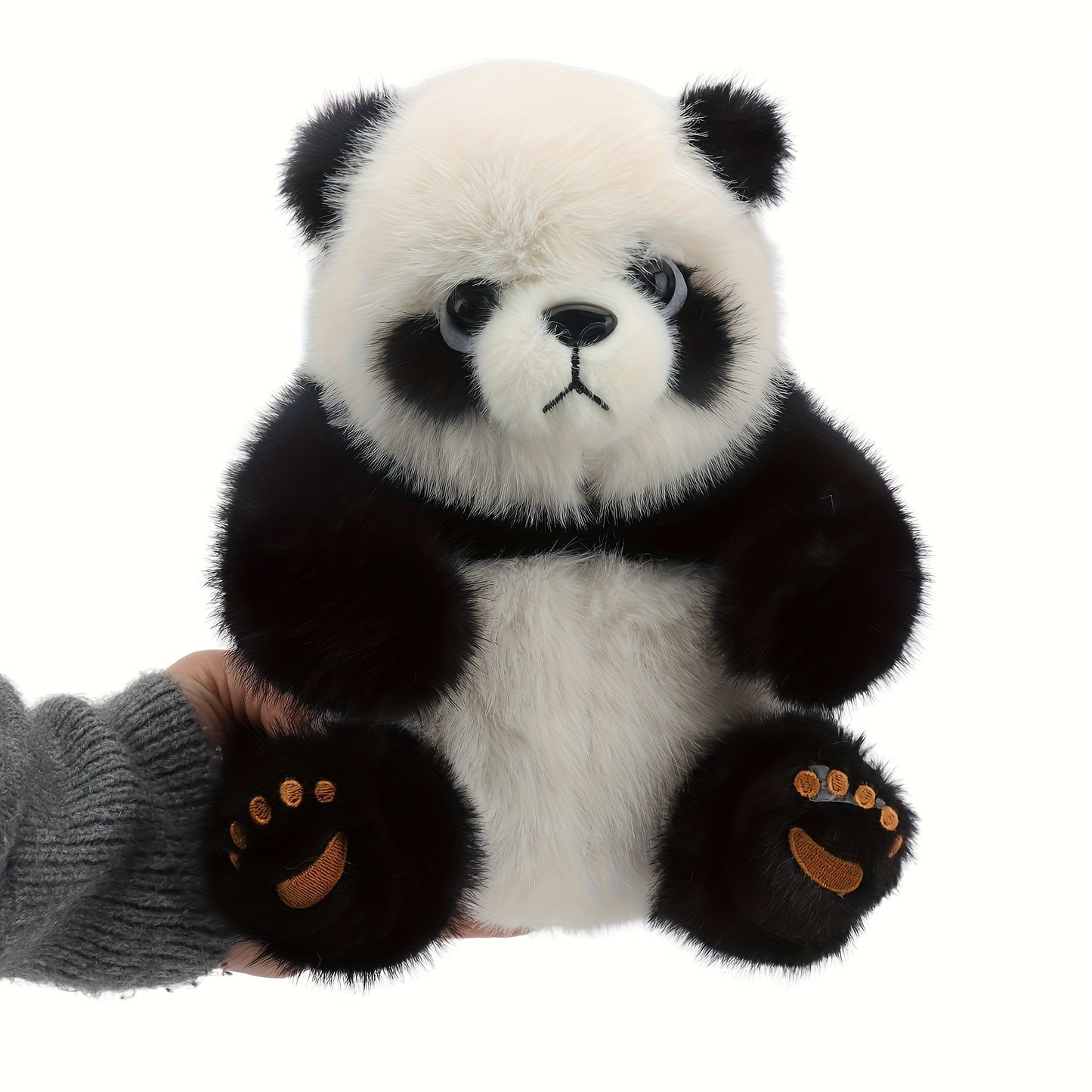 25Cm/9.84In Polar Bear And Kawaii Panda Plush Toys - Ultra Soft Stuffed Animals, Ideal Cuddly Gifts for Boys And Girls for Birthdays, Parties, Holidays, And Home Decoration