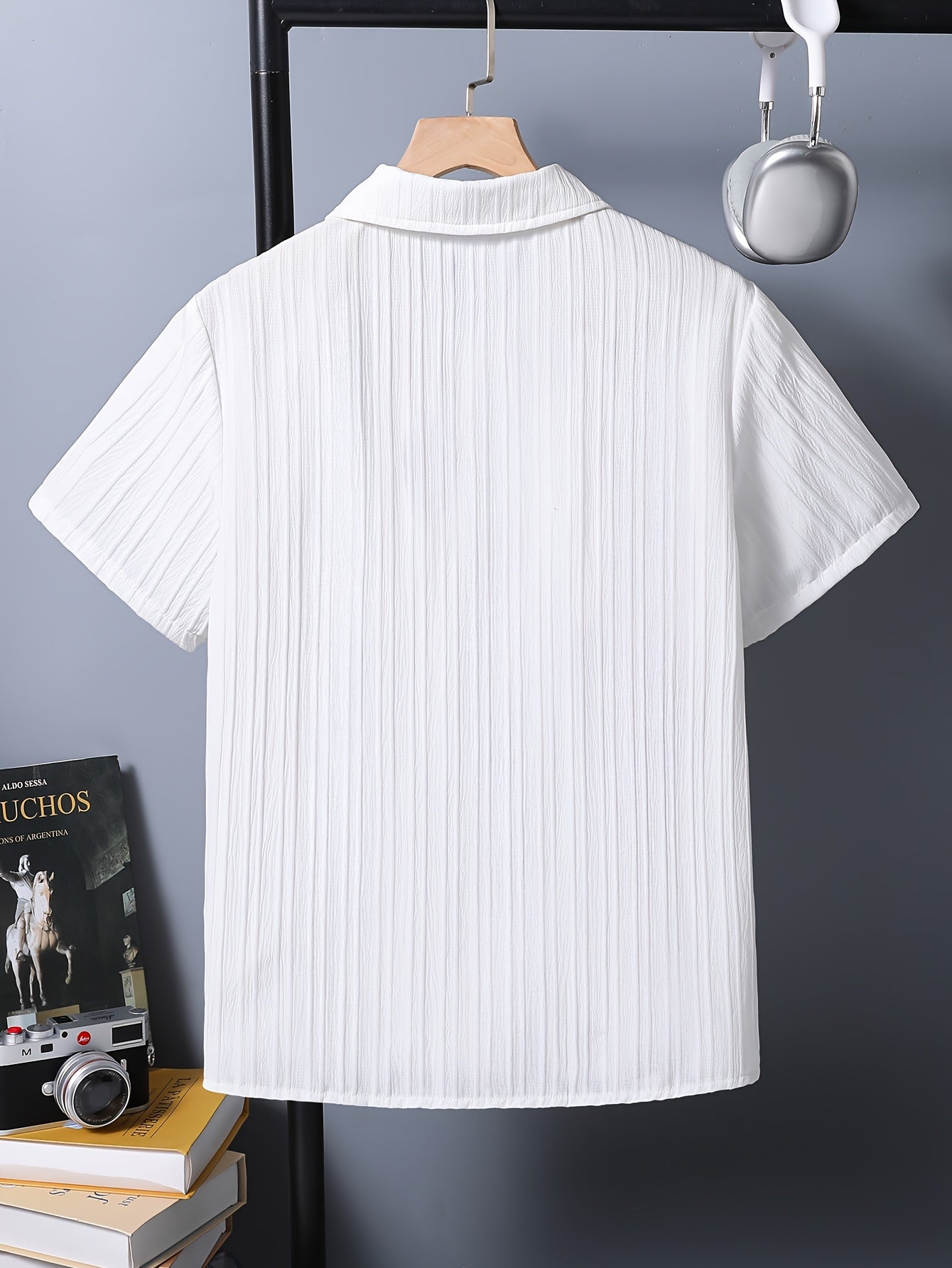 Boys' Casual Short-Sleeve Polo Shirt with Pocket, Summer Style