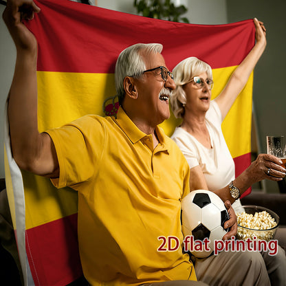 Spanish Flag Polyester Decorative Hanging Flag for Sports & Events