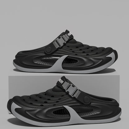 Men's All-Season Casual Slip-On EVA Slippers with Cushioned Sole