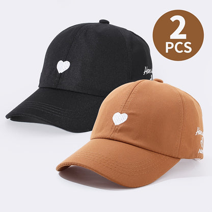 Breathable Ponytail Baseball Caps for Kids - Spring/Summer