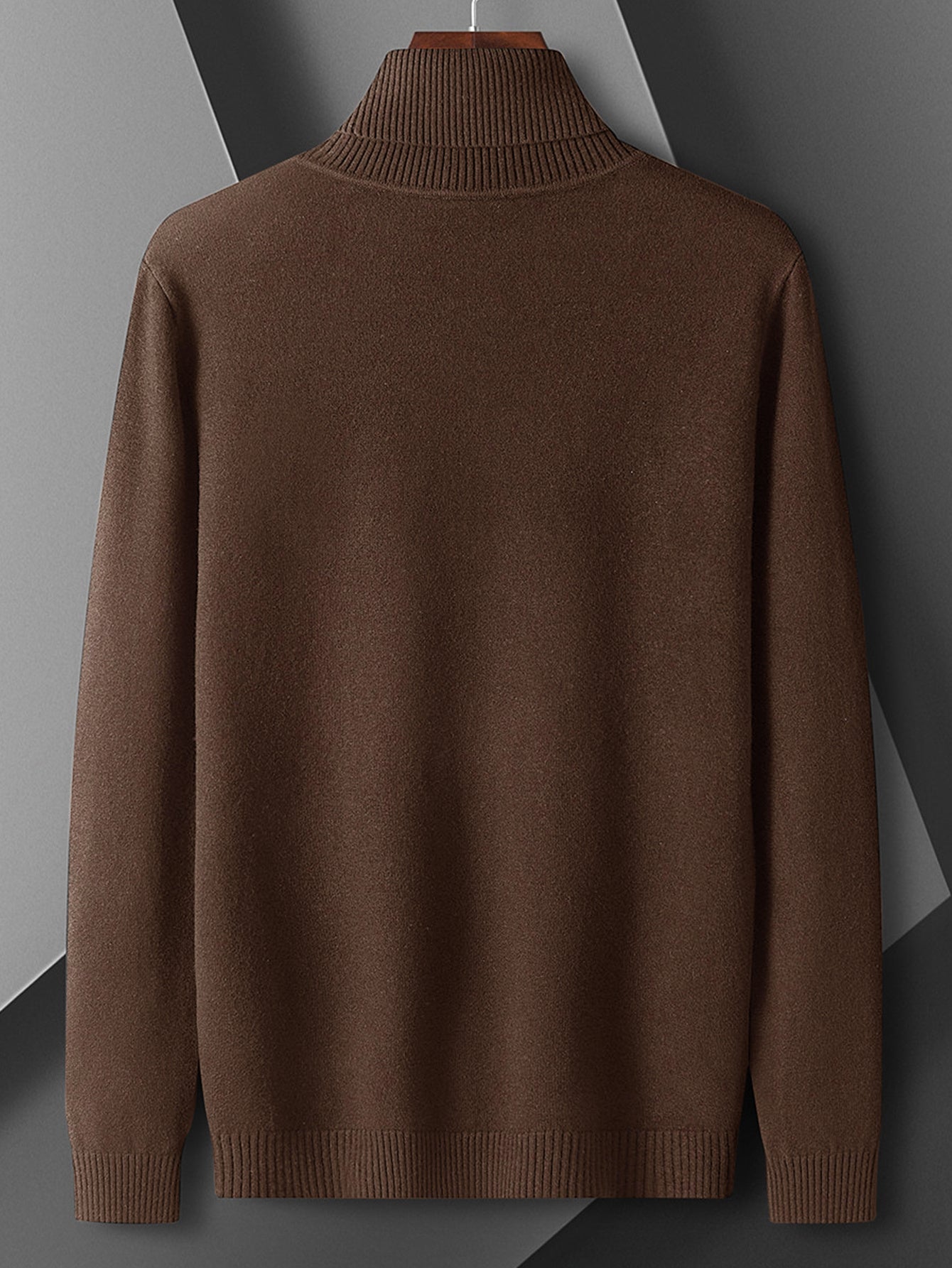 Men's High Neck Fashion Warm Comfortable Soft Skin-Friendly Commuter Sweater Inner Layer 1NG01
