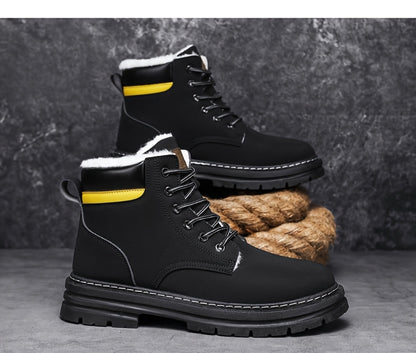 Plus Size Men's Snow Boots, -Lined Warm Shoes,Walking Boots, Winter Shoes Men, Snowboard Boots, Mens Hiking Boots, Mens Winter Shoe, Warm Shoes for Men, Mens Boots for Winter,Cold Weather Boots, Stylish Winter Footwear, Warm