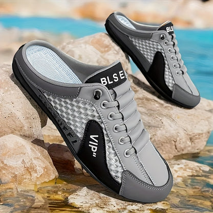 Men's Casual Summer Slip-On Slippers Non-Slip Minimalist Design