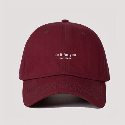 Unisex Breathable Polyester Baseball Cap for All Seasons