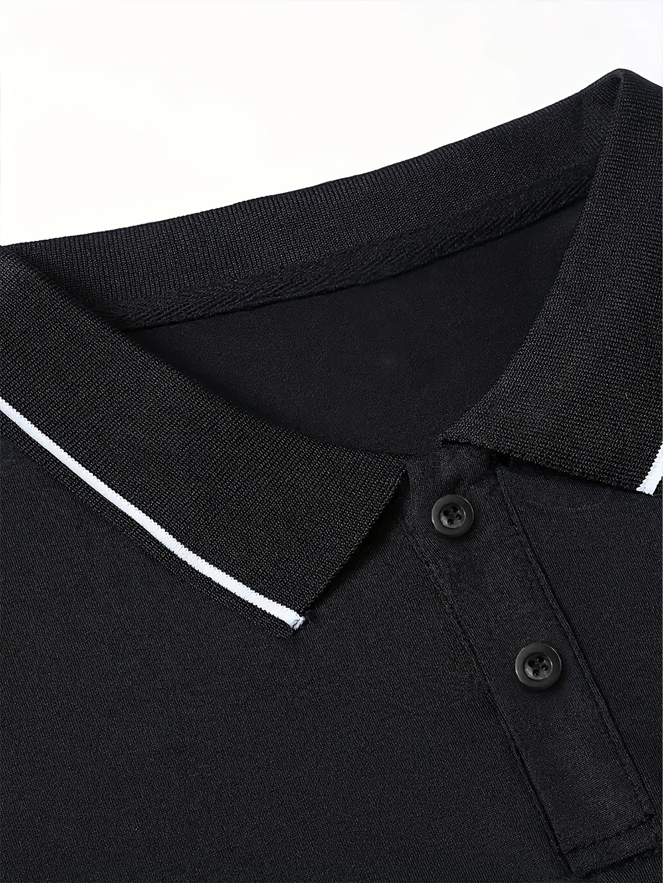 A Breathable And Fitted Golf Shirt, Men'S Casual V-Neck Short-Sleeve T-Shirt, Summer Men'S Apparel - ayq