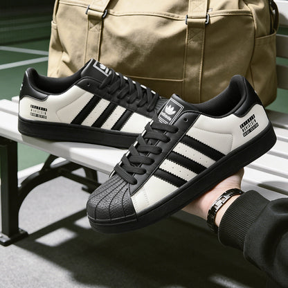 Unisex Low-Top Scallop Head Sports Shoes for Casual & Training