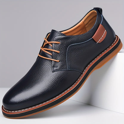 Men's Casual Business Shoes Soft Sole Non-Slip Leather
