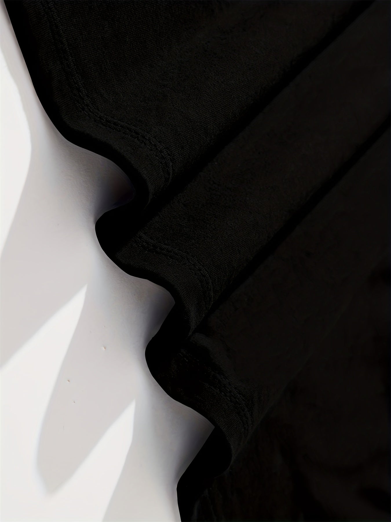 Men'S Happy New Year Graphic T-Shirt - Casual Long Sleeve Crew Neck, White with Black Lettering & Festive Design, Loose Fit for Spring/Fall, Perfect for Casual Attire, Festive Clothing | Festive Graphic Tee | Comfortable Fit