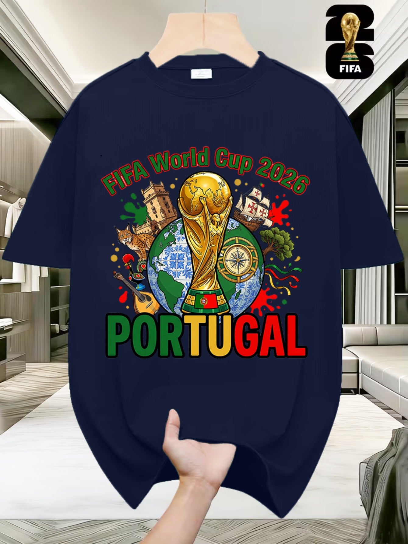 Men's 2026 FIFA World Cup USA-Canada-Mexico T-Shirt