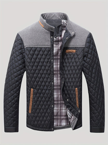 Men's Lightweight Warm Polyester Baseball Jacket for Hunting