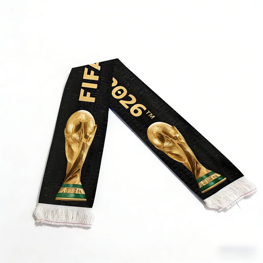 FIFA 2026 World Cup Football Fan Scarf, Knit Polyester - ayq