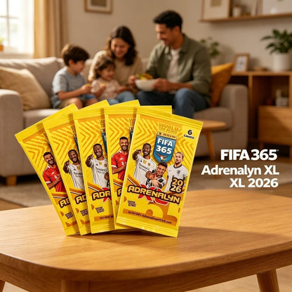 2026 Panini FIFA365 Adrenalyn XL Football Trading Card Pack