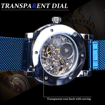 A Genuine Mechanical Watch With A Hollow Design For Men, A Stylish And Cool Famous Watch, A Tech-savvy And Luxurious Hot Sale Men's Watch, A Casual And Versatile Branded Wristwatch.