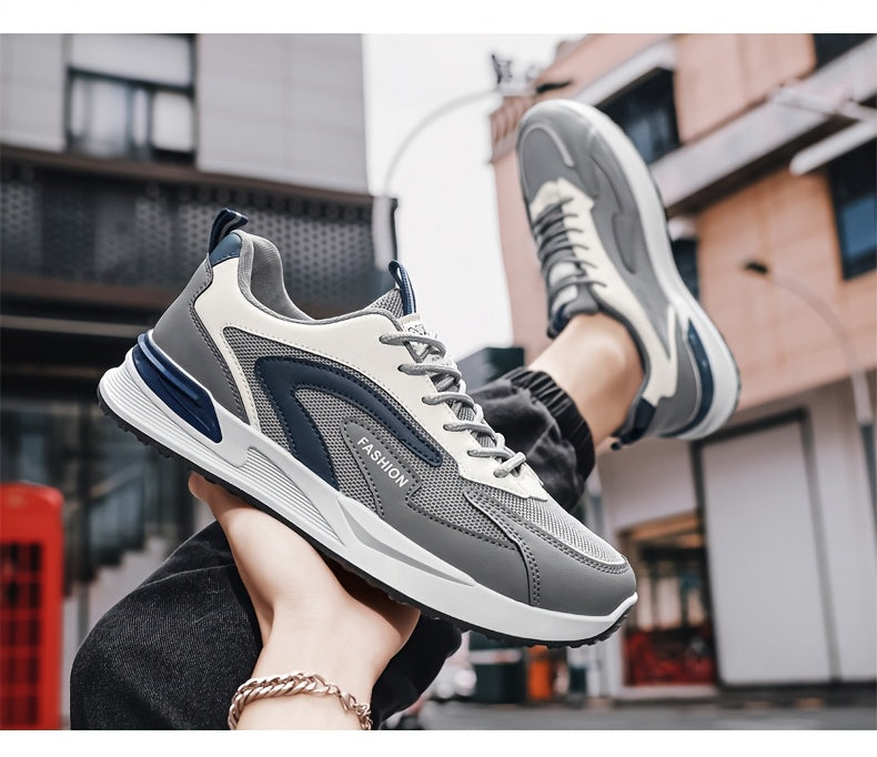 New Thick-soled Men's Sports Shoes, Versatile and Trendy, Forrest Gump Shoes, Dad Shoes - ayq