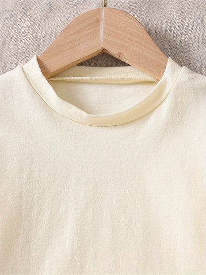 Boys' Casual Cotton Long Sleeve Top & Pants Set Spring/Fall