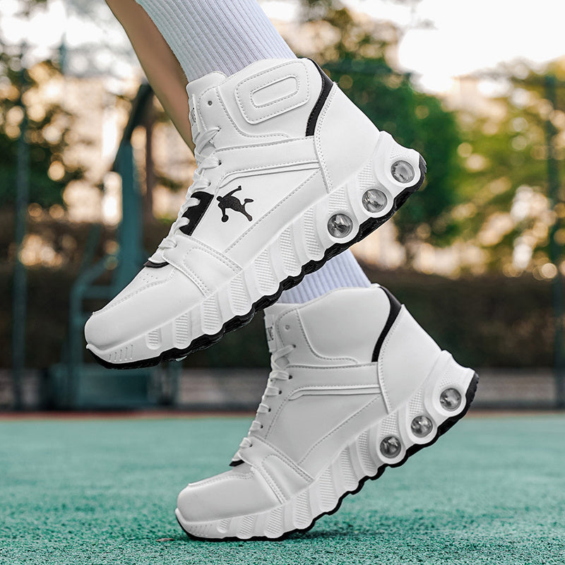 Men's All-Season Mid-Top Outdoor Running Shoes with EVA Cushioning