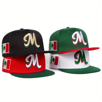 Men's Mexico Flag Baseball Cap Casual Lightweight Hat