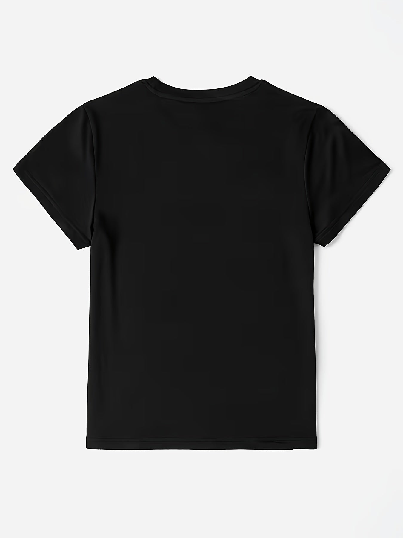 Women’s Casual Cotton Blend T-Shirt with M Letter Print, Summer