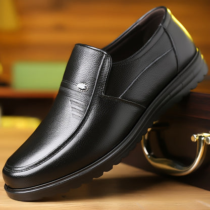 Men's Casual & Business Low-Top Dress Shoes in Black