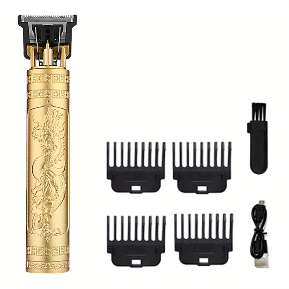 USB Charging Cordless Hair Clipper Electric Trimmer Men's Body Hair Beard Trimmer Rechargeable Shaver - ayq