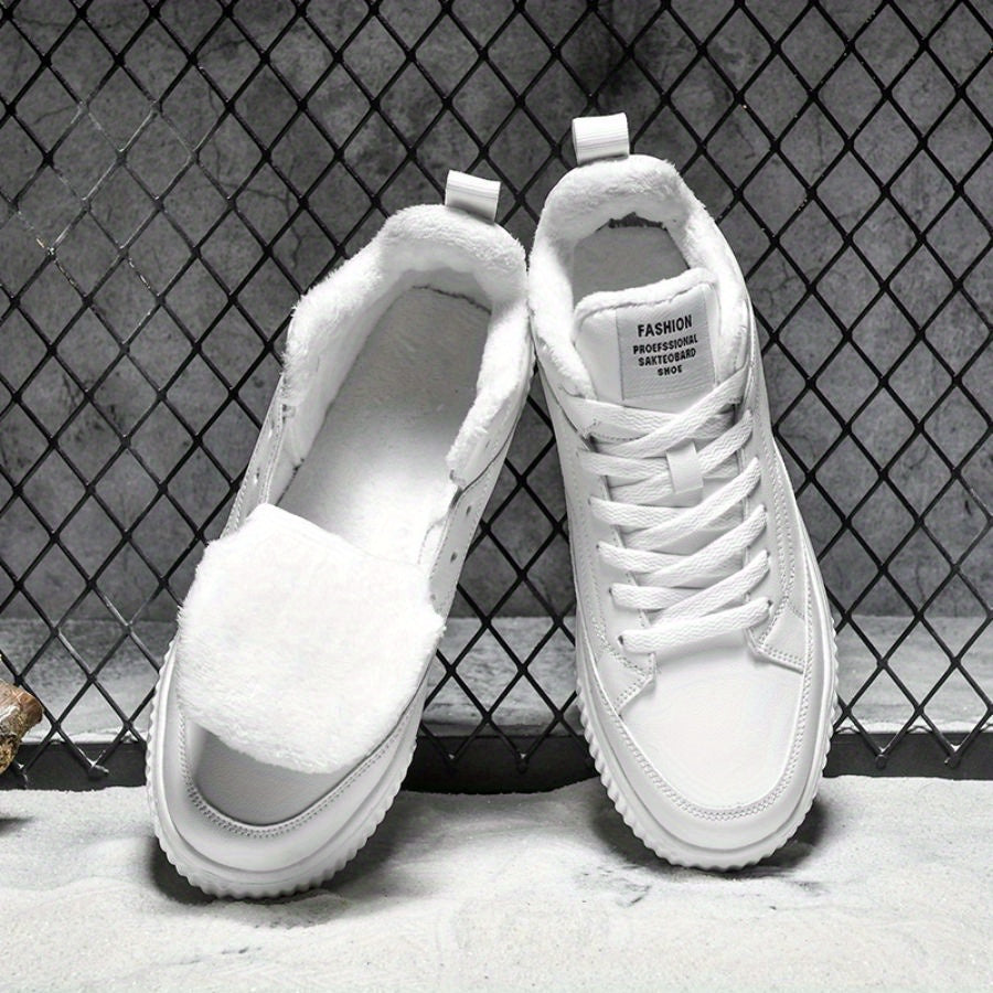 Men's & Unisex (for also) Winter-Ready High-Top Boots/Shoes with Thermal, -Slip Thick Sole &  Upper - Cold-Resistant Round Toe for snow, ice, and Casual Attire - Durable Casual Footwear (Compatible with boots)