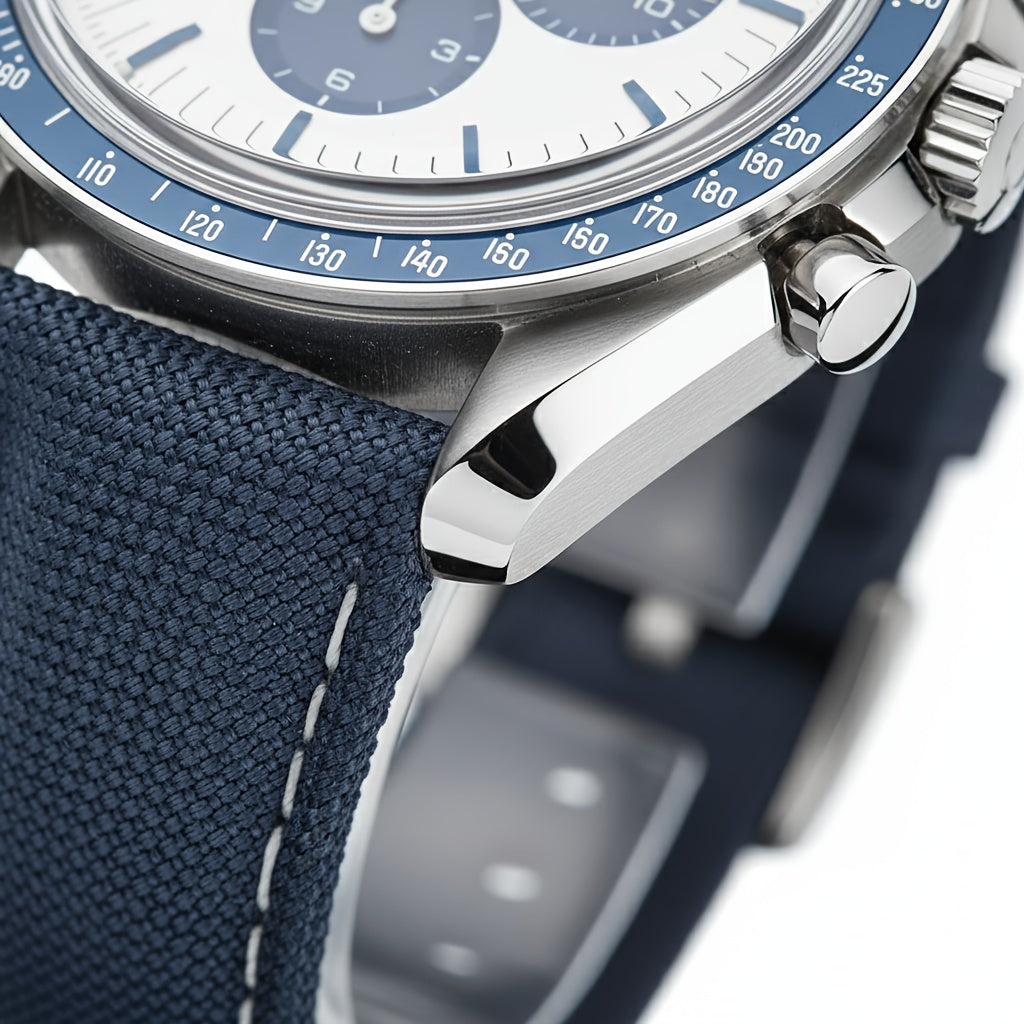 Men’s Quartz Business Watch with Panda Dial and Stainless Steel Case