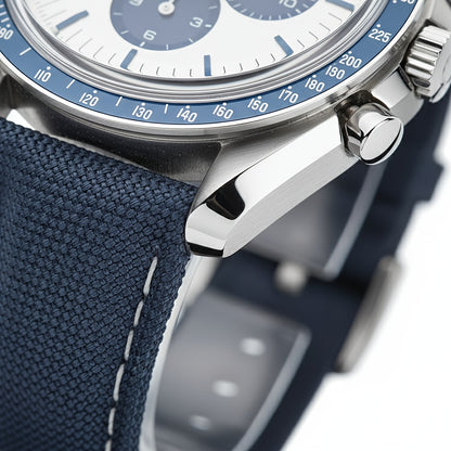 Men’s Quartz Business Watch with Panda Dial and Stainless Steel Case