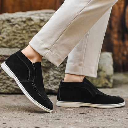 Men's Lightweight PU Loafers Casual Slip-On Moccasins